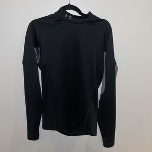 Under Armour cold gear medium base layer grey and black